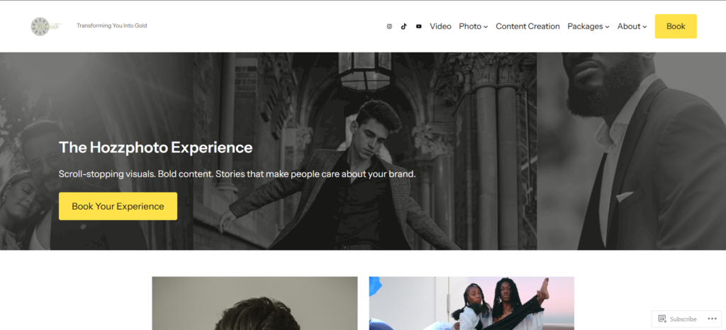 Hozzphoto homepage