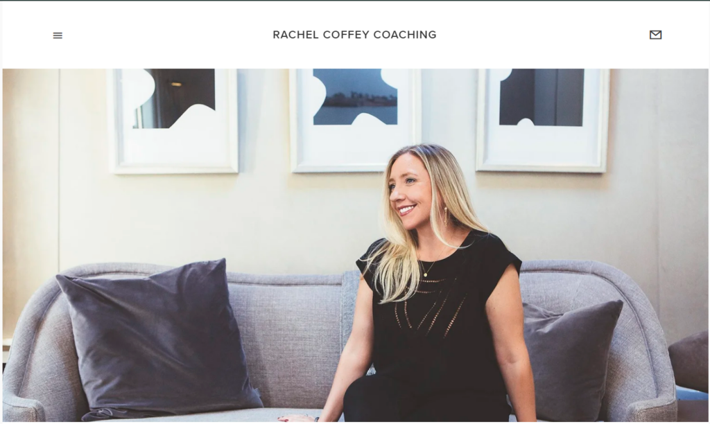 Rachel Coffey Coaching homepage